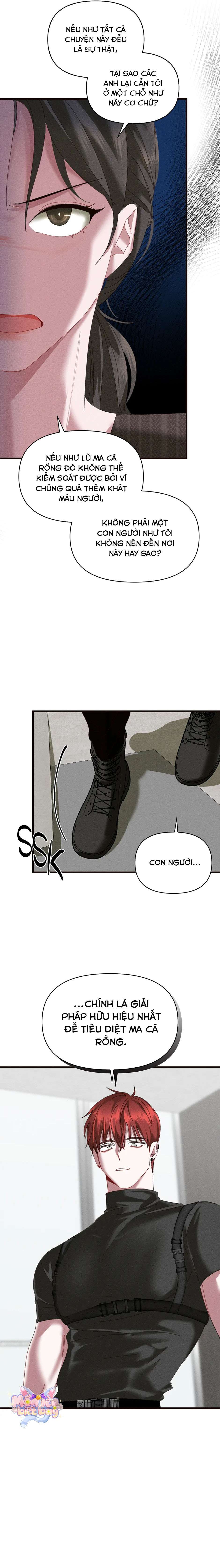 [18+] Nụ Hôn Máu Chapter 2 - Trang 4