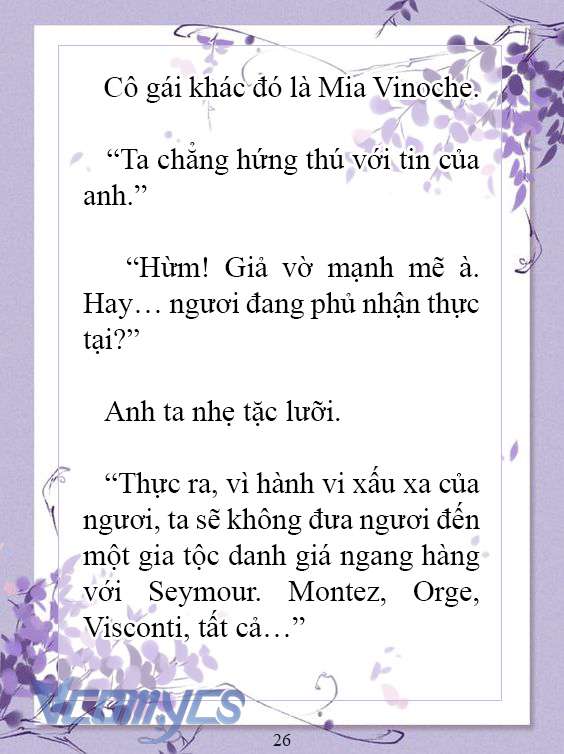 [Novel] Làm Ác Nữ Bộ Không Tốt Sao? Chap 8 - Next Chap 9