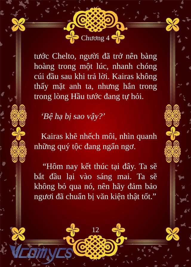 [Novel] Dòng Máu Của Haymand Chap 4 - Next Chap 5