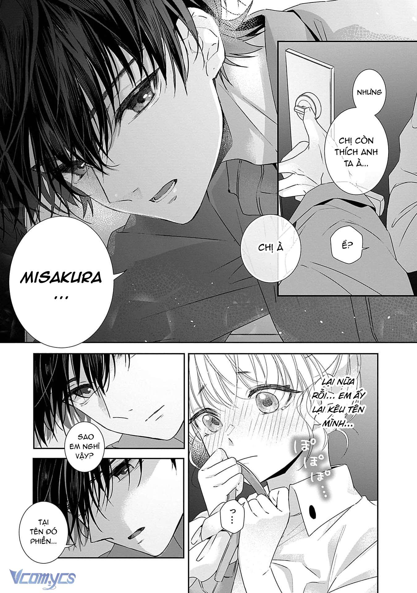[18+]Bị Em Trai Nhà Bên Dụ Dỗ Rồi!!! Chap 8 - Trang 2