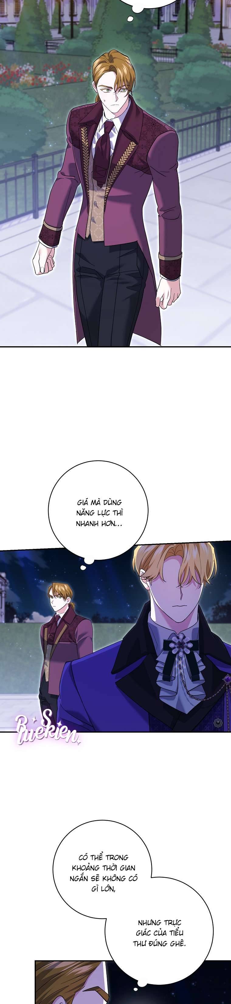 Vị Hôn Phu Phản Diện Cản Trở Con Đường Hoa Của Tôi Chap 28 - Trang 4