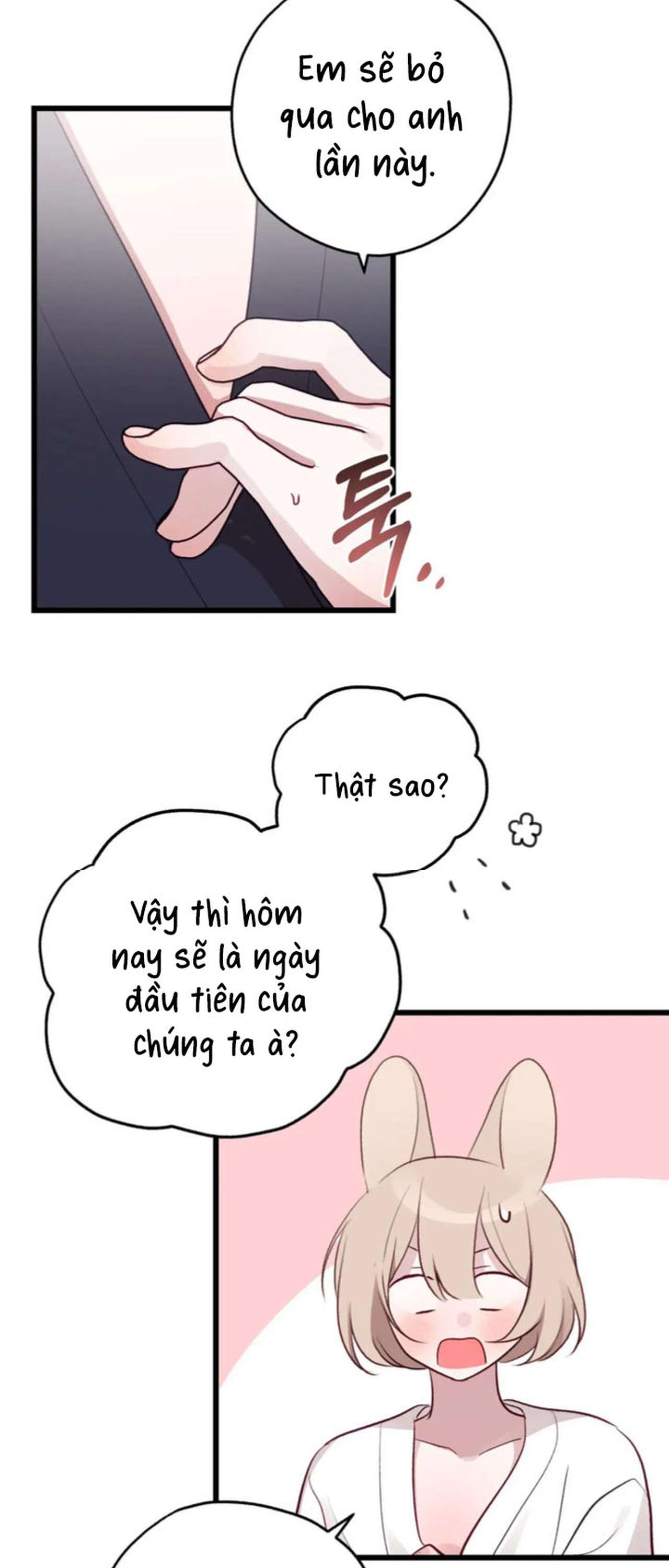 [ 18+ ] Rắn và thỏ có thể kết hôn không? Chap 4 - Trang 2
