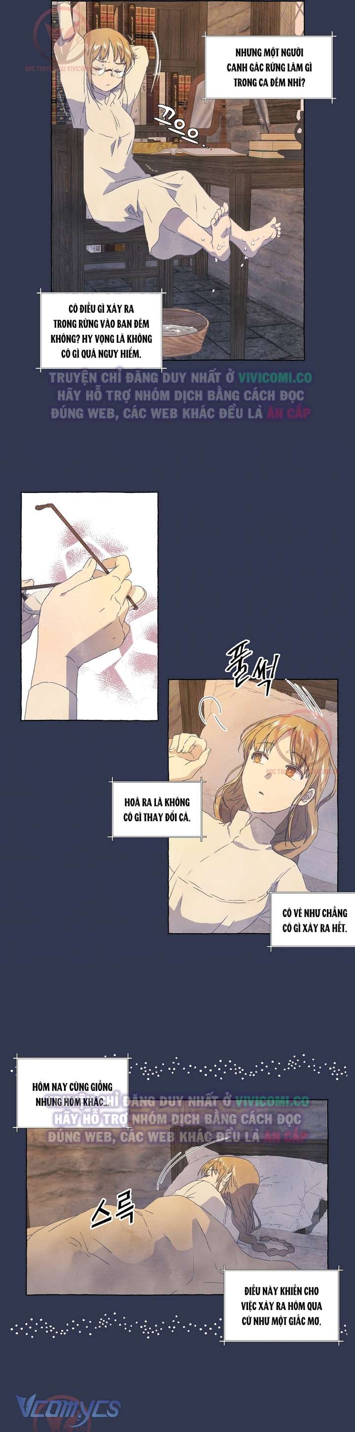 [18+] Chàng Sói Ngốc Và Nàng Thủ Thư Chapter 6 - Trang 3