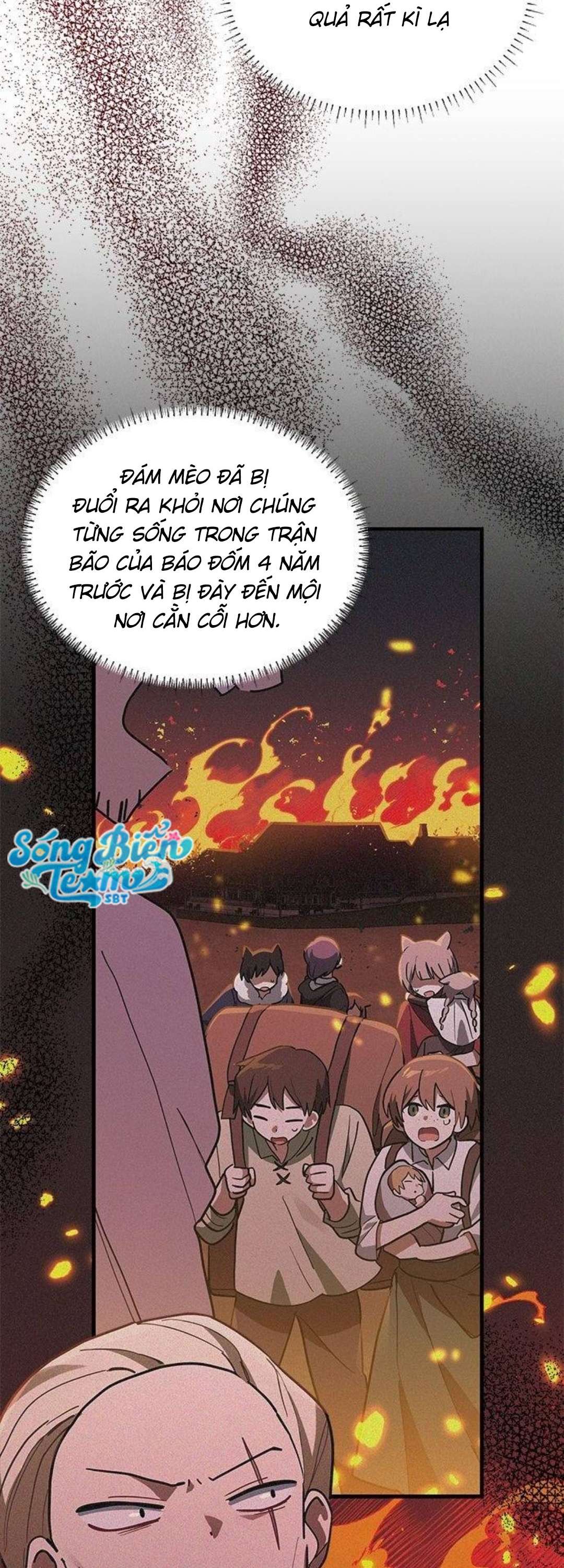 Mèo con được gia tộc sói nhận nuôi? Chapter 28 - Trang 3