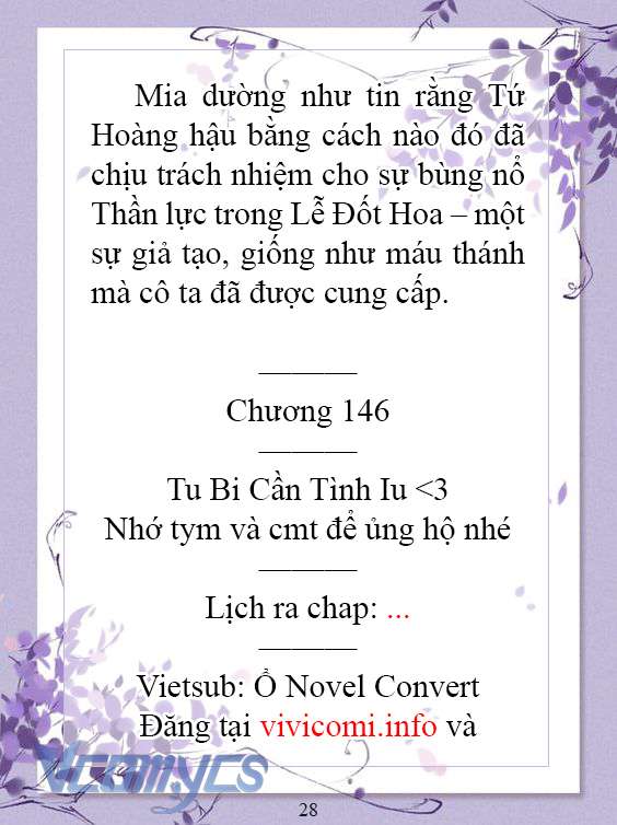[Novel] Làm Ác Nữ Bộ Không Tốt Sao? Chap 146 - Next Chap 147