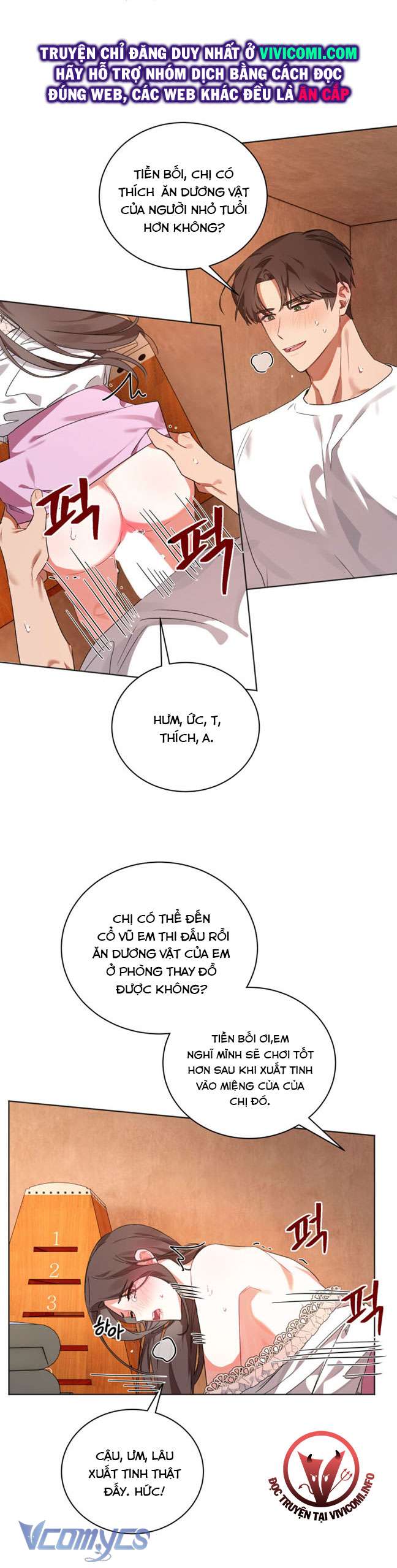 [18+] Những Đối Tác Dâm Loạn Ở Trường Học Chapter 3 - Trang 3