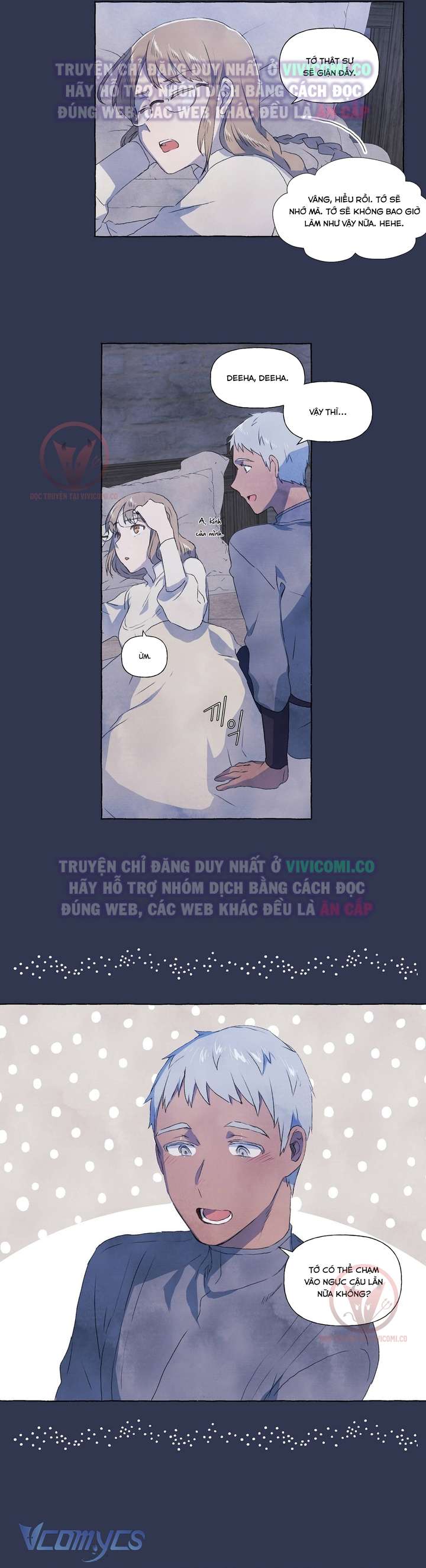 [18+] Chàng Sói Ngốc Và Nàng Thủ Thư Chapter 2 - Trang 3