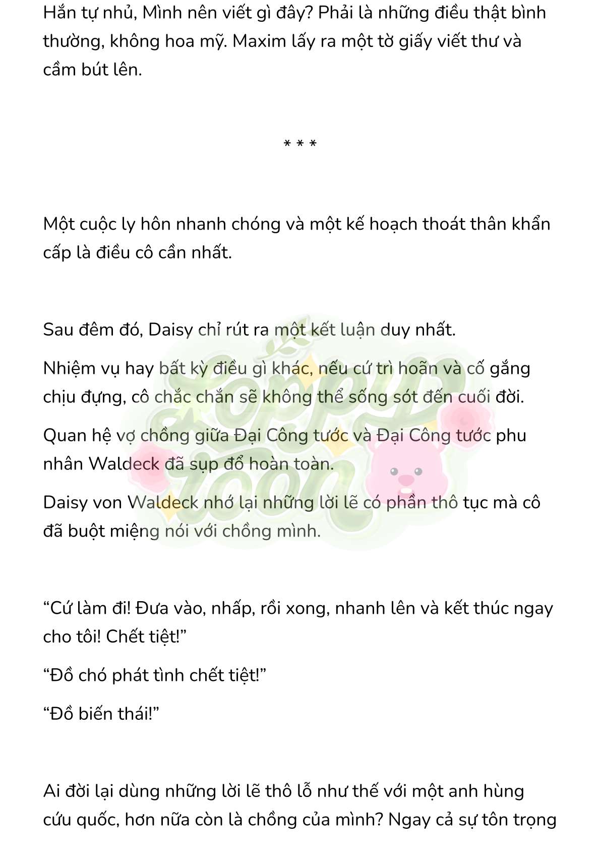 [Novel] Trận Chiến Ly Hôn! Chap 39 - Trang 2