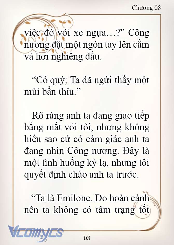 [Novel] Mê Lộ Của Emilone Chap 8 - Trang 2