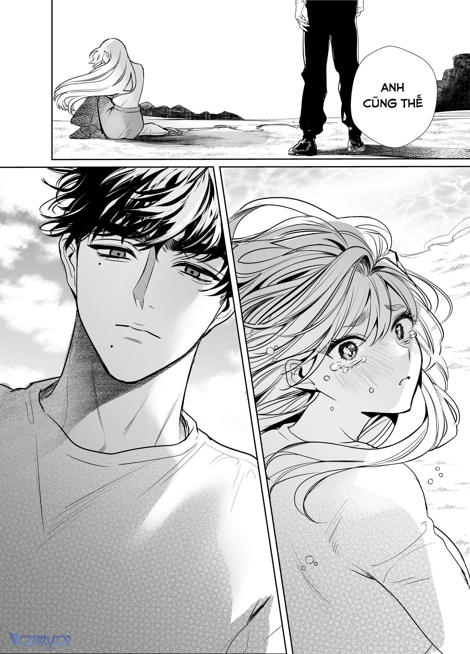 [18+] Một Mình Với Tiền Bối Trong Đêm Bão~ Chapter 3 - Trang 3