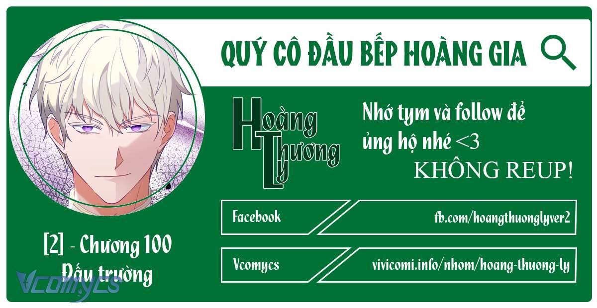 Quý Cô Đầu Bếp Hoàng Gia Chap 100 - Next Chap 101