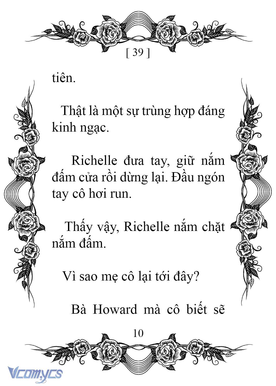 [Novel] Chào Mừng Đến Với Dinh Thự Hoa Hồng Chap 39 - Trang 2