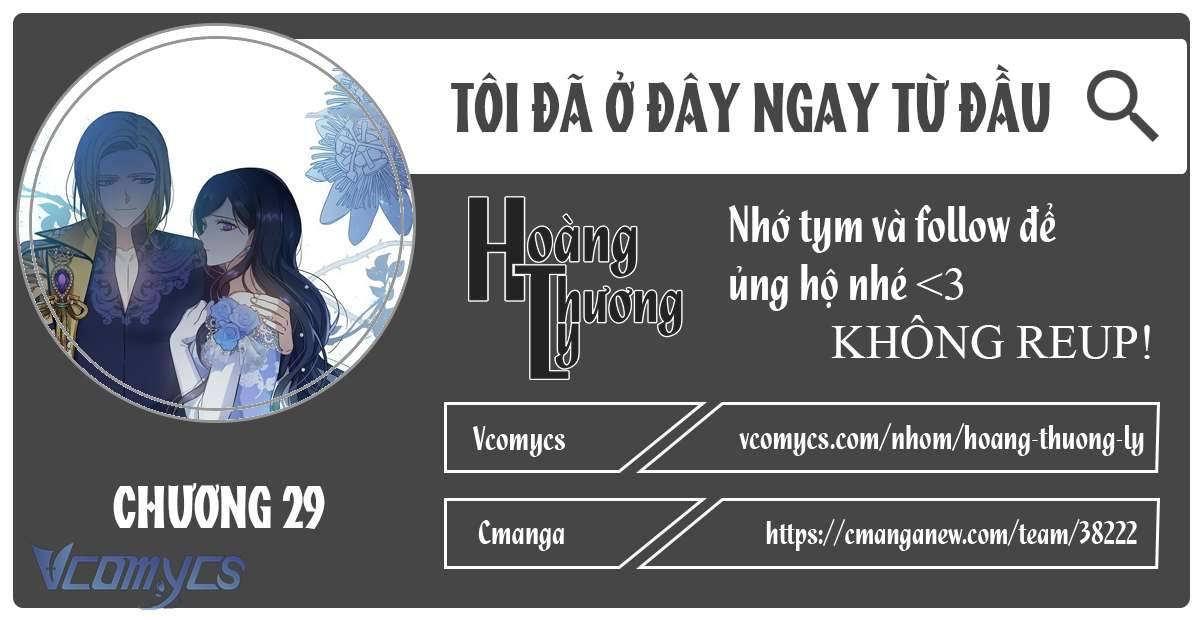 Tôi Đã Ở Đây Ngay Từ Đầu Chapter 29 - Next Chapter 30