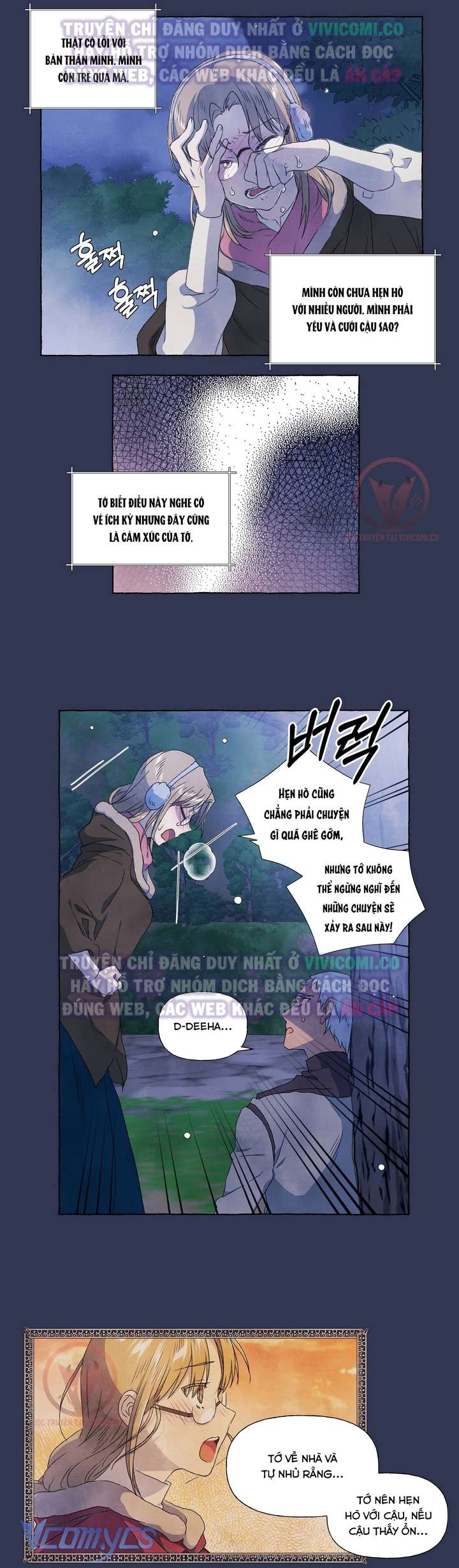 [18+] Chàng Sói Ngốc Và Nàng Thủ Thư Chap 26 - Trang 3