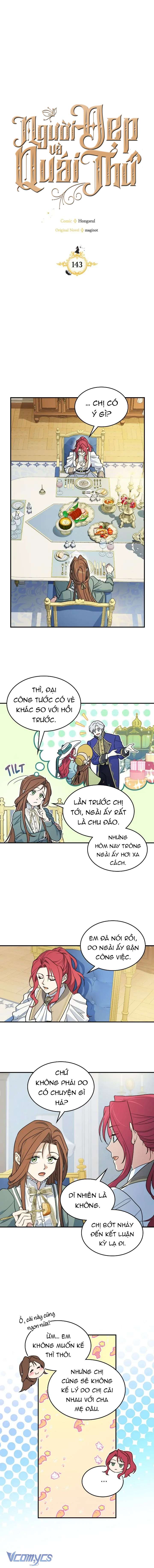Người Đẹp Và Quái Thú Chap 143 - Trang 2