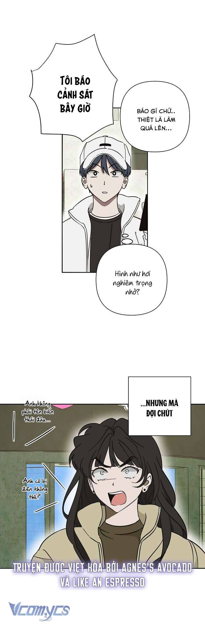Tiền Bối, Đừng Nóng! Chap 17 - Trang 2
