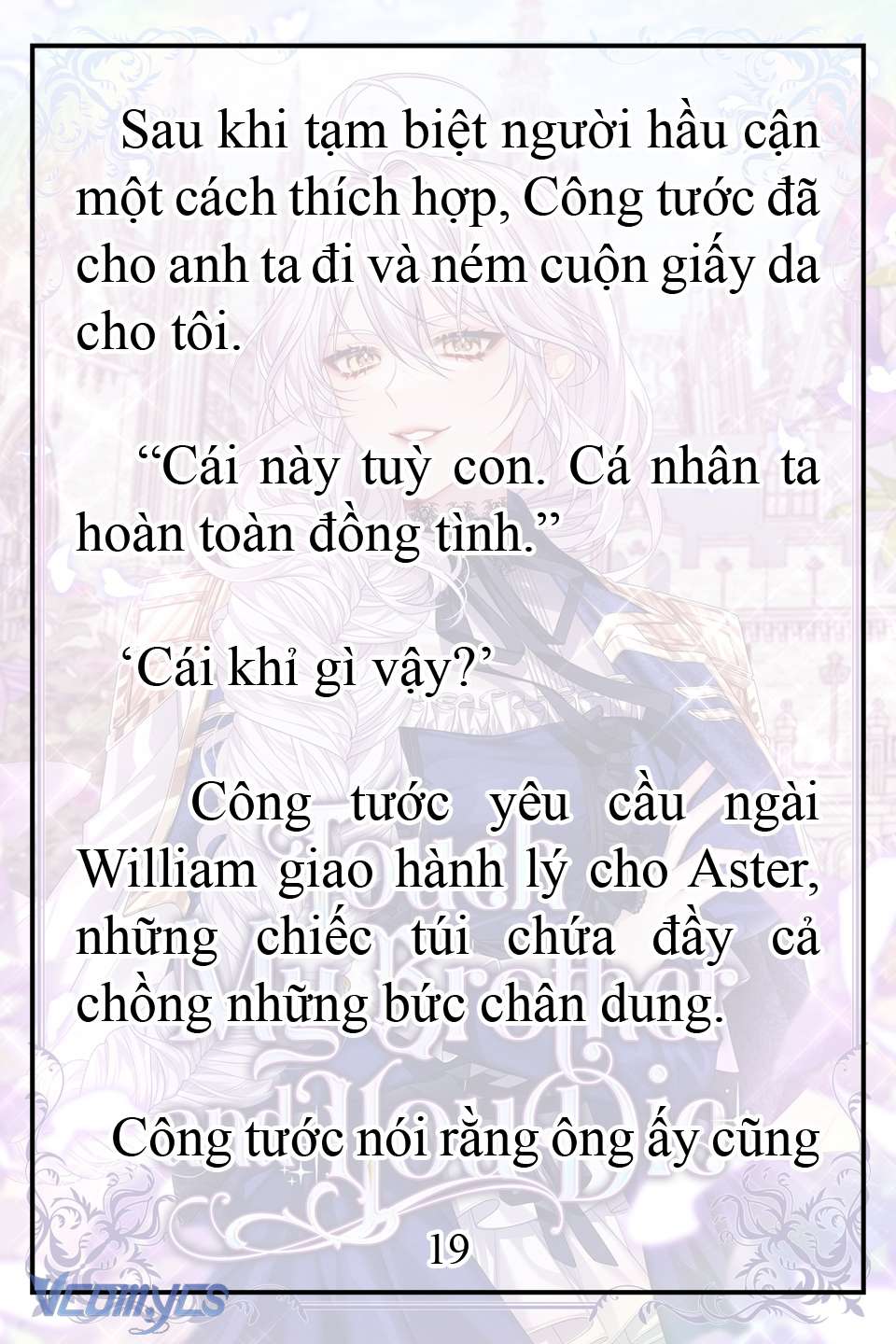 [Novel] Động Vào Em Trai Tôi Xem, Các Người Chết Chắc Chap 10 - Trang 2
