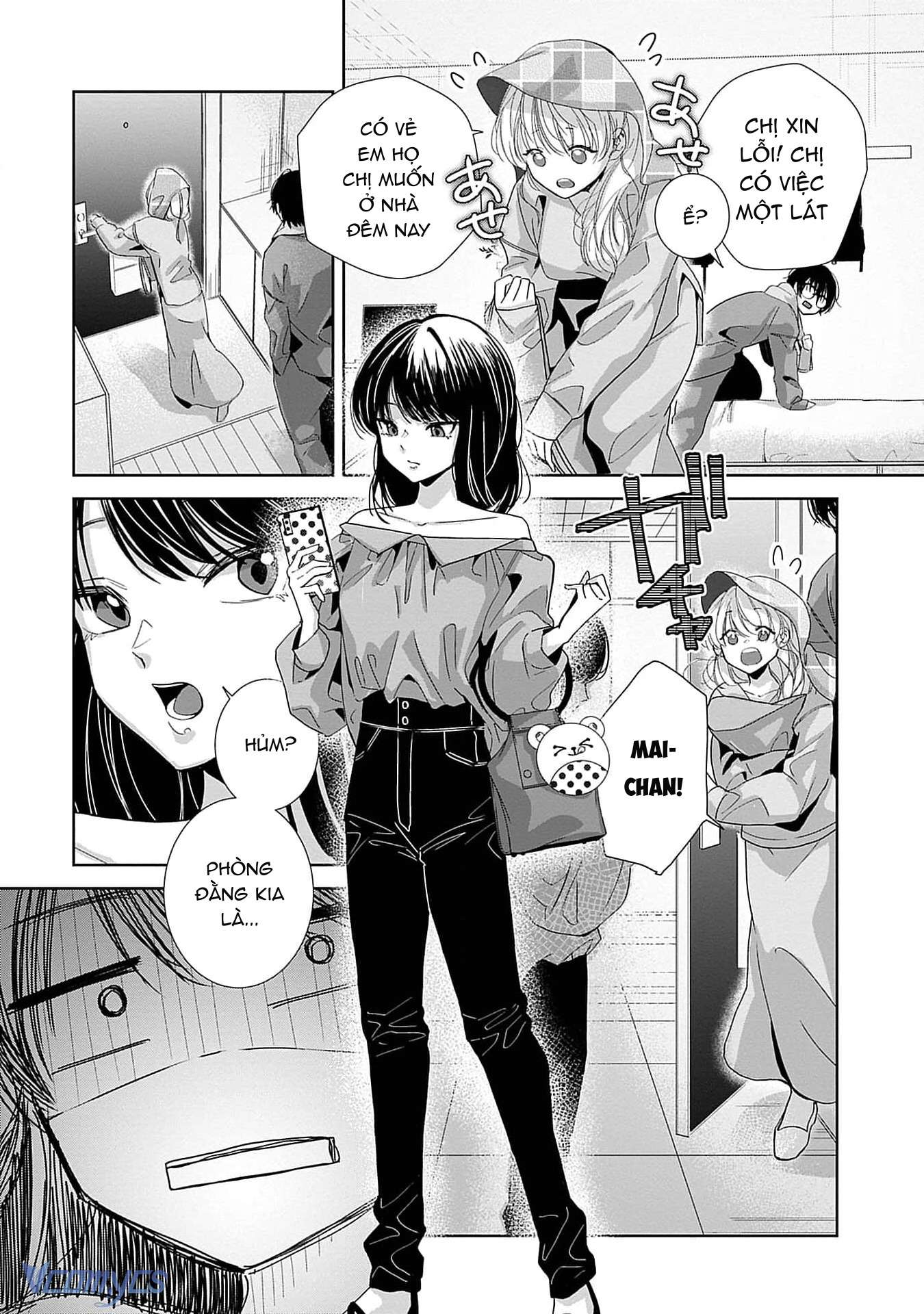 [18+]Bị Em Trai Nhà Bên Dụ Dỗ Rồi!!! Chap 4 - Trang 2