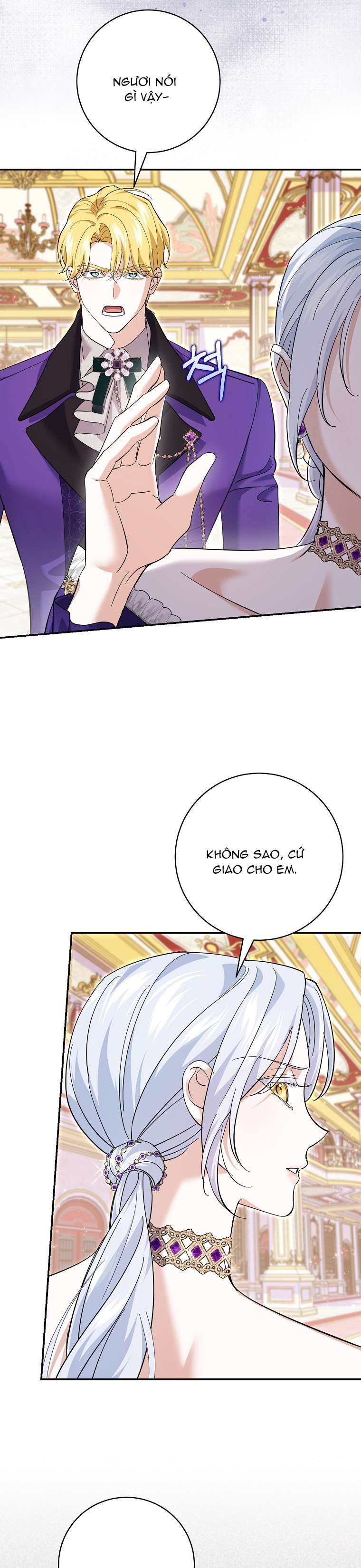 Vị Hôn Phu Phản Diện Cản Trở Con Đường Hoa Của Tôi Chap 27 - Trang 4