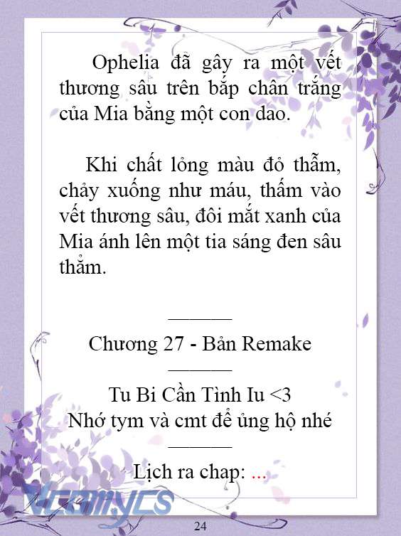 [Novel] Làm Ác Nữ Bộ Không Tốt Sao? Chap 27 - Next Chap 28