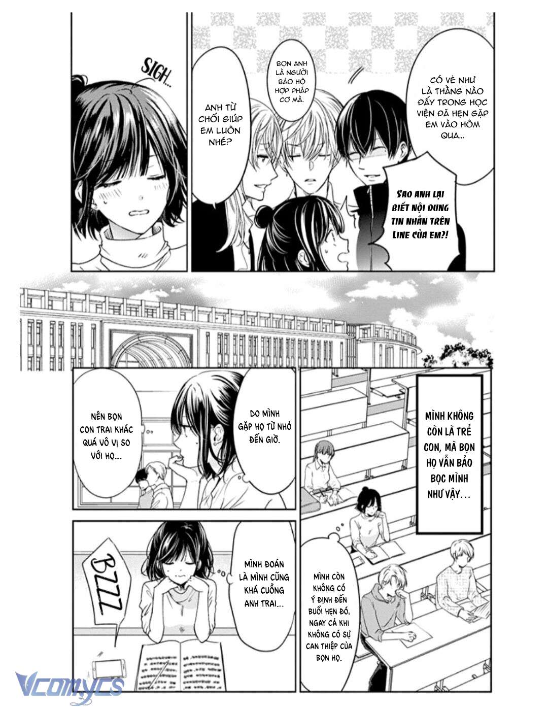 [18+]兄たちに愛されて、殺されて。 ～3匹の甘いオオカミ～ Chap 1 - Trang 2