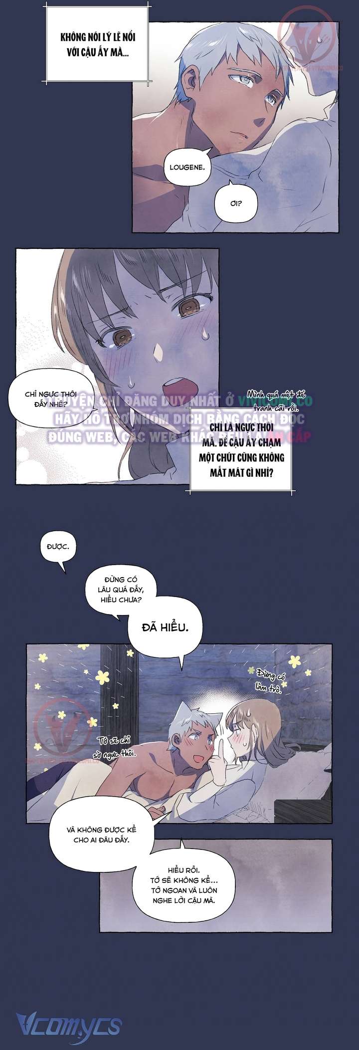 [18+] Chàng Sói Ngốc Và Nàng Thủ Thư Chapter 3 - Trang 3