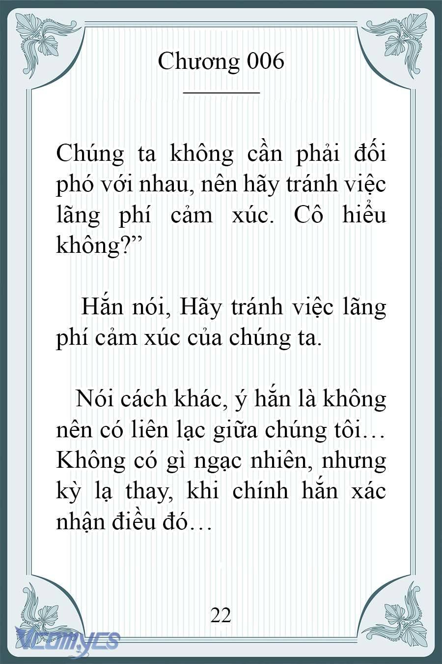 [Novel] Người Chồng Ghét Tôi Đã Mất Trí Nhớ Chap 6 - Next Chap 7