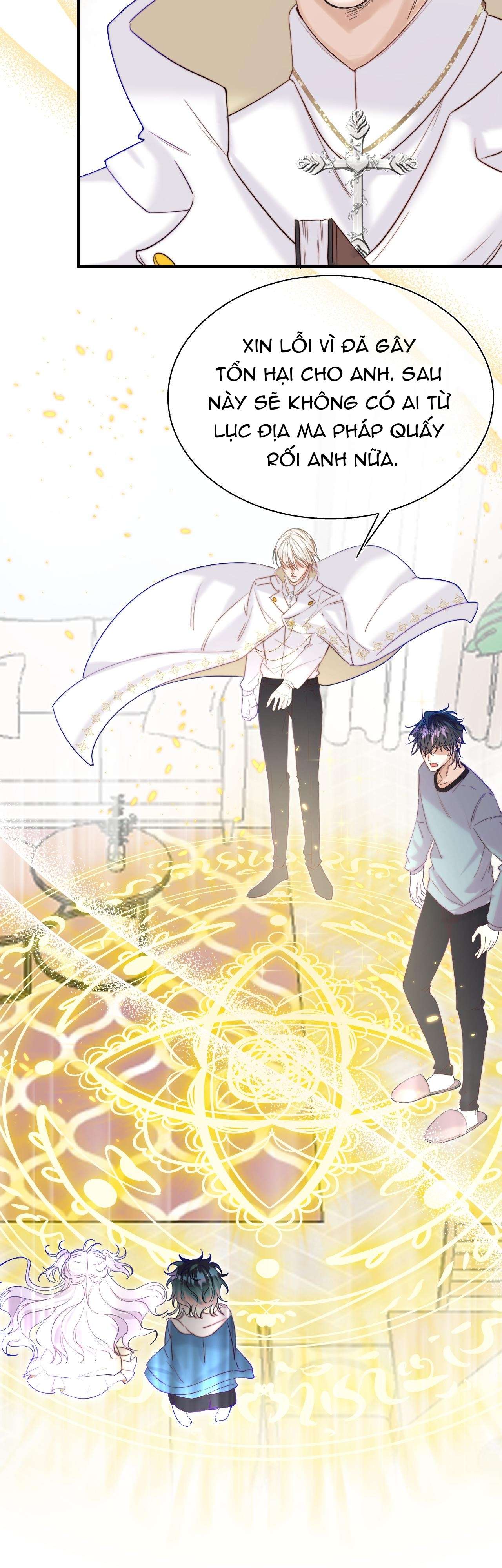 Nhặt Được Cô Phù Thủy Nhỏ Giờ Phải Làm Sao Đây? Chapter 19 - Trang 4