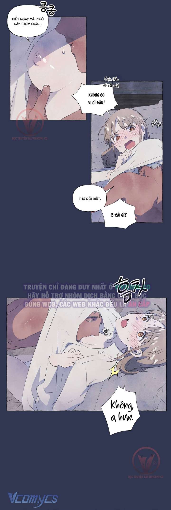 [18+] Chàng Sói Ngốc Và Nàng Thủ Thư Chapter 3 - Trang 3