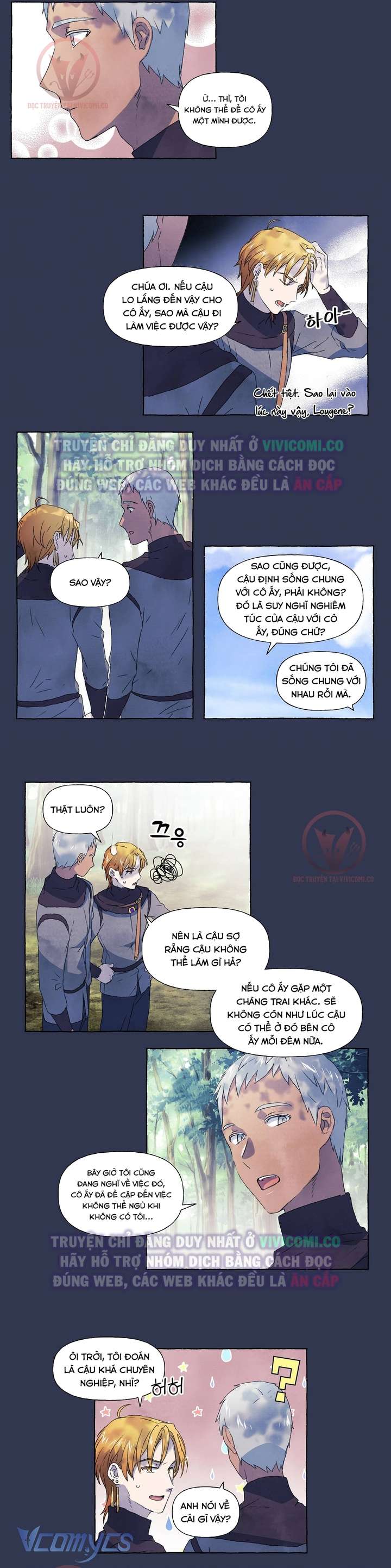 [18+] Chàng Sói Ngốc Và Nàng Thủ Thư Chapter 10 - Next Chapter 11