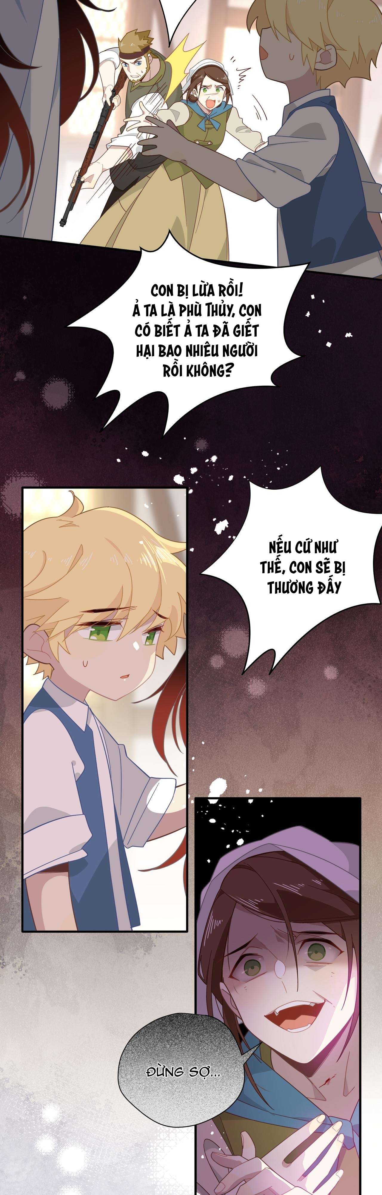 Xuyên thành phù thủy nuôi dưỡng kỵ sĩ thánh điện Chapter 9 - Trang 4
