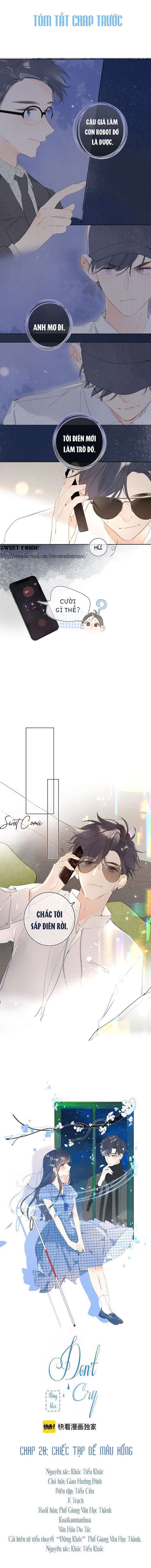 Don't Cry Chap 20 - Trang 2