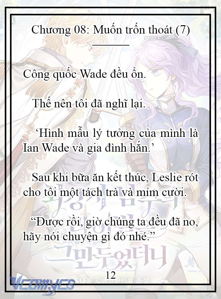 [Novel] Tôi Không Còn Là Đối Thủ Của Nam Chính Chap 8 - Trang 2