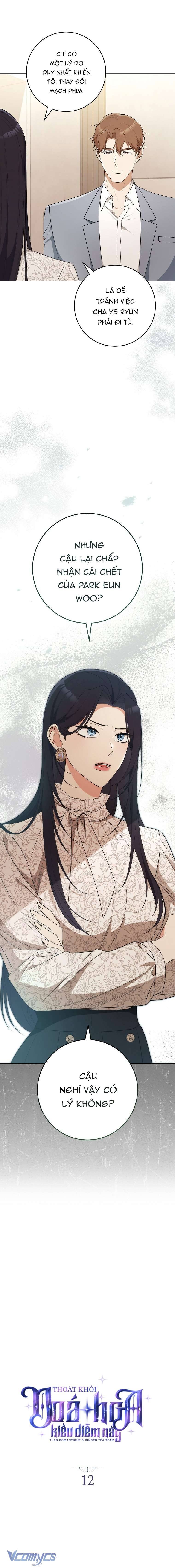 Thoát Khỏi Đóa Hoa Kiều Diễm Này Chap 12 - Trang 2