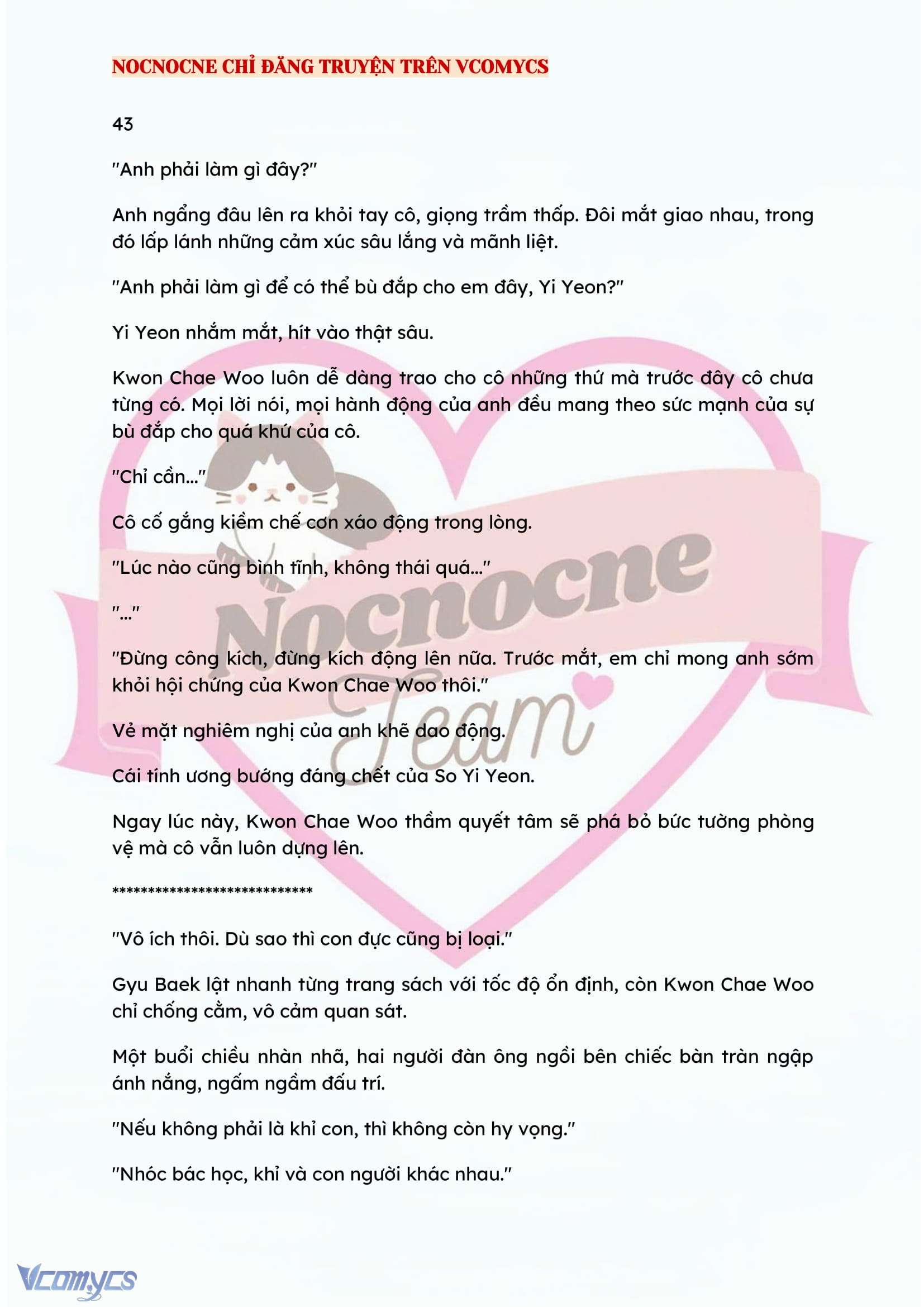 [FULL] [NOVEL] BẪY HOA Chap 43 - Next Chap 44