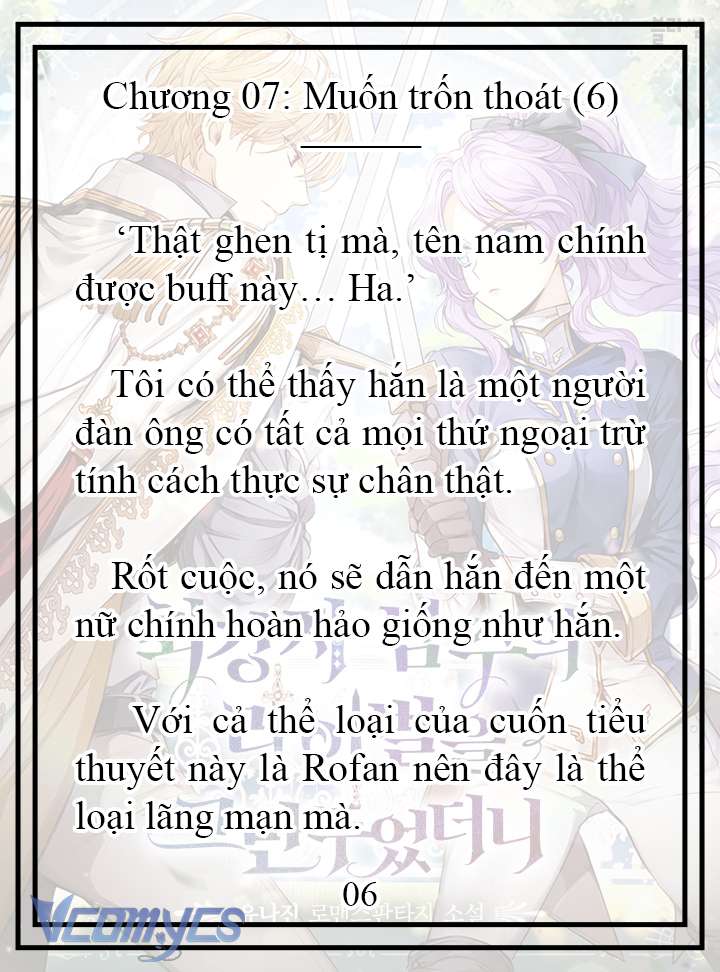 [Novel] Tôi Không Còn Là Đối Thủ Của Nam Chính Chap 7 - Trang 2