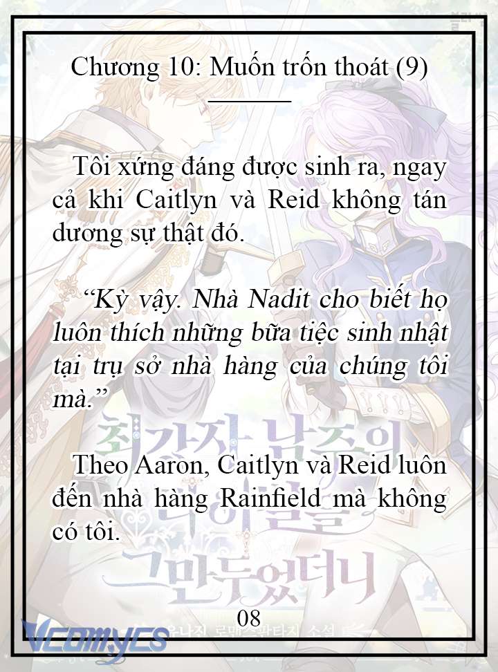 [Novel] Tôi Không Còn Là Đối Thủ Của Nam Chính Chap 10 - Trang 2