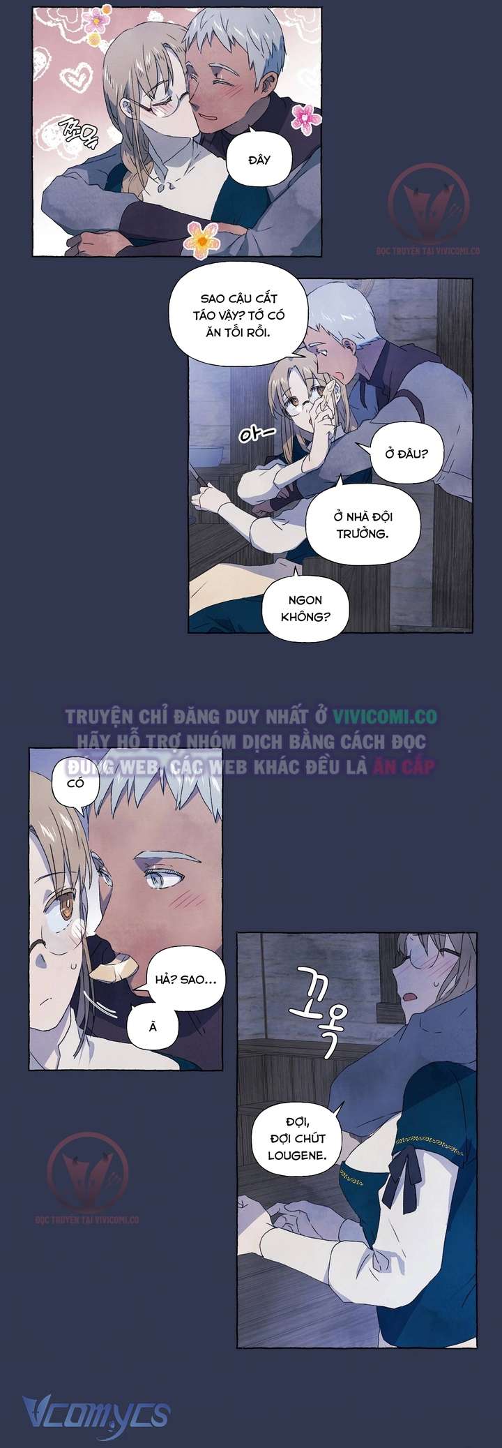 [18+] Chàng Sói Ngốc Và Nàng Thủ Thư Chapter 10 - Next Chapter 11
