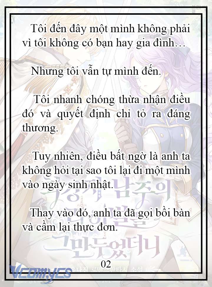 [Novel] Tôi Không Còn Là Đối Thủ Của Nam Chính Chap 12 - Trang 2