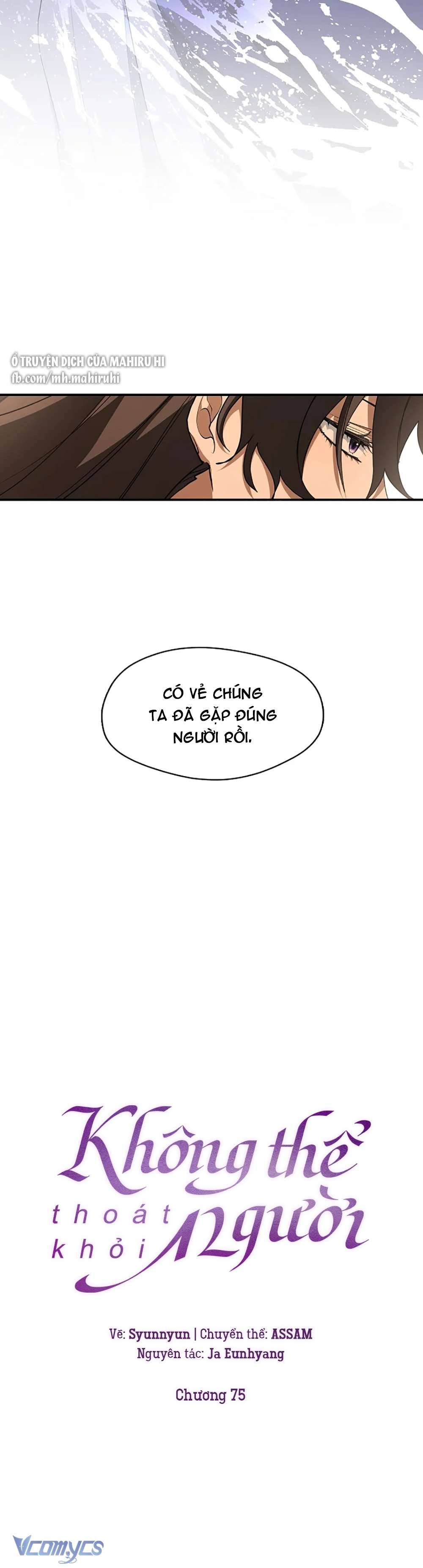 Không Thể Thoát Khỏi Người Chap 75 - Next Chap 76