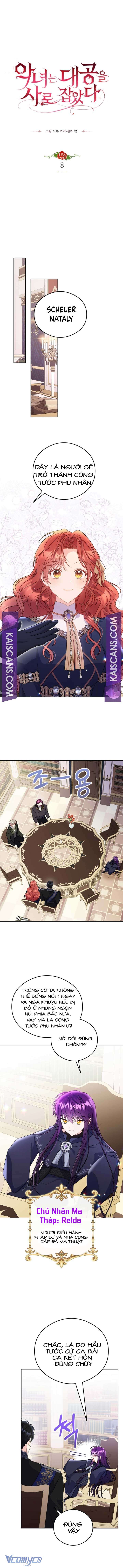 Ác Nữ Si Mê Đại Công Tước Chap 8 - Next Chap 9