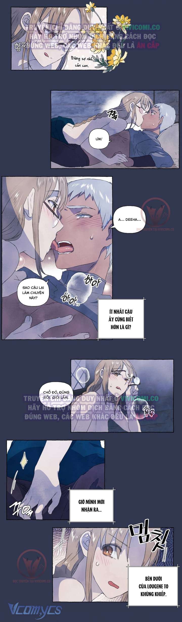 [18+] Chàng Sói Ngốc Và Nàng Thủ Thư Chapter 8 - Next Chapter 9