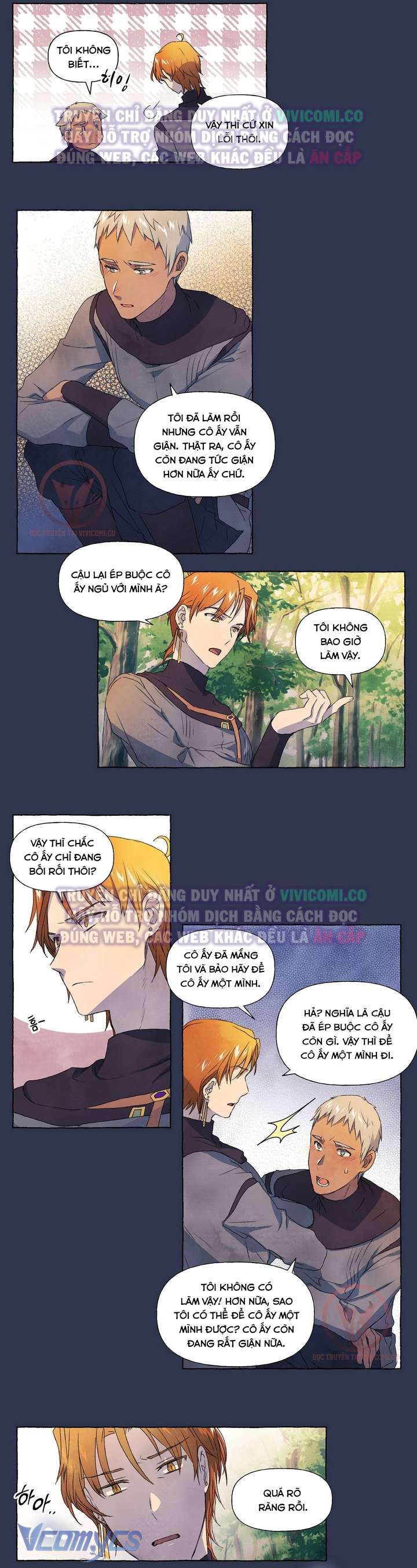 [18+] Chàng Sói Ngốc Và Nàng Thủ Thư Chapter 15 - Next Chapter 16