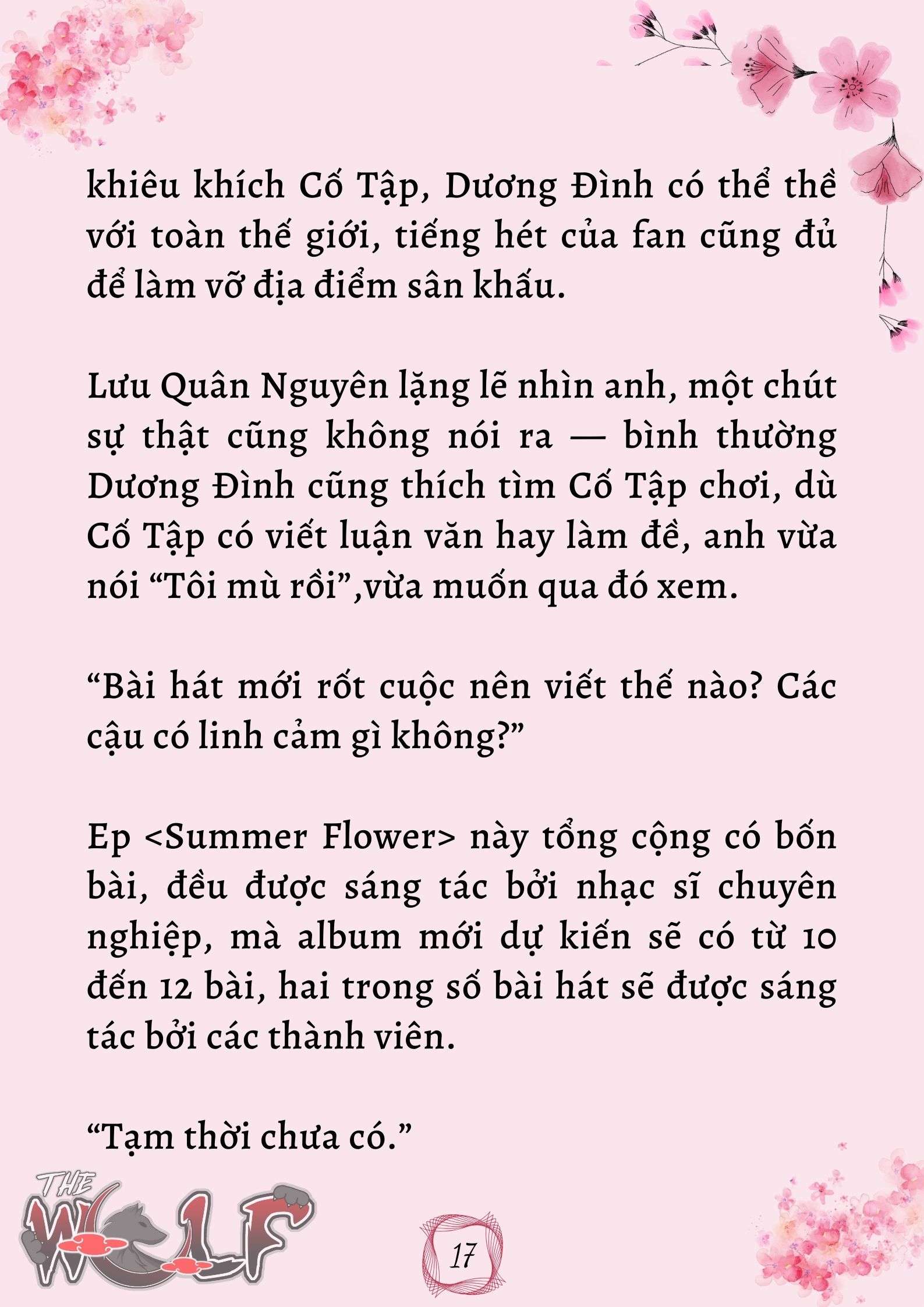 Xuyên Không Vào Nhóm Nhạc Nam 200 Người Chap 33 - Trang 2