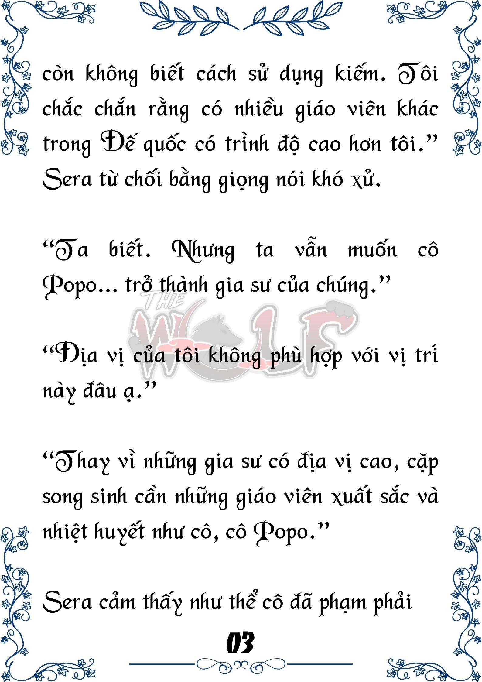Tôi Trở Thành Gia Sư Của Cặp Song Sinh Hoàng Gia Chap 16 - Trang 2