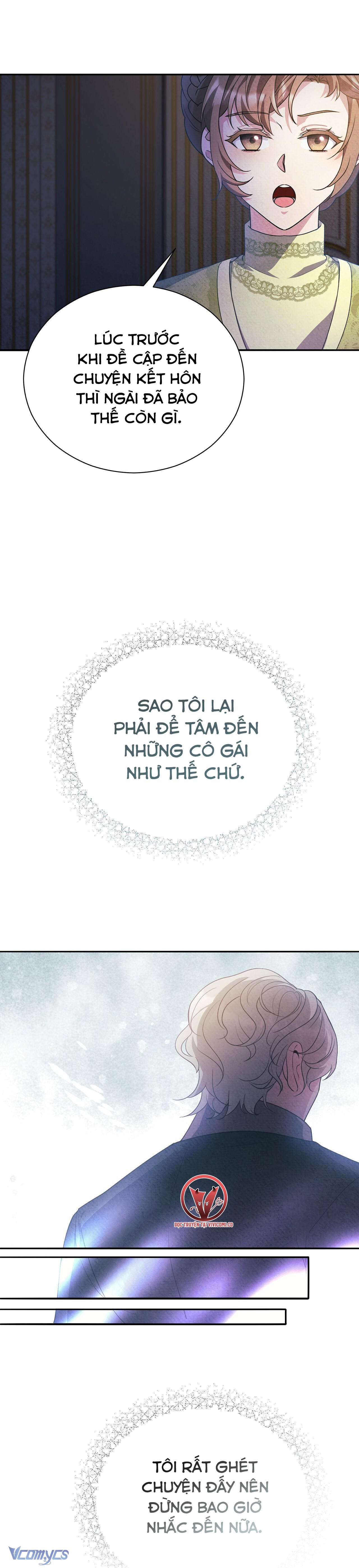 [18+] Hầu Tước Chính Trực Và Quý Cô Kiên Định Chapter 13 - Trang 3