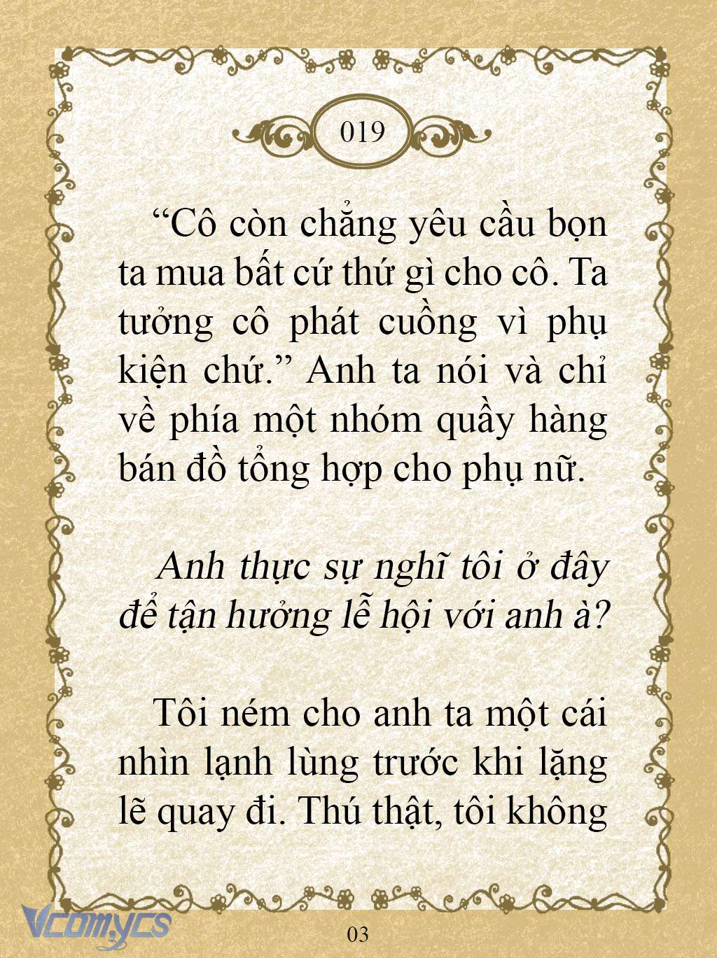 [Novel] Kẻ Phản Diện Được Định Phải Chết Chap 19 - Trang 2