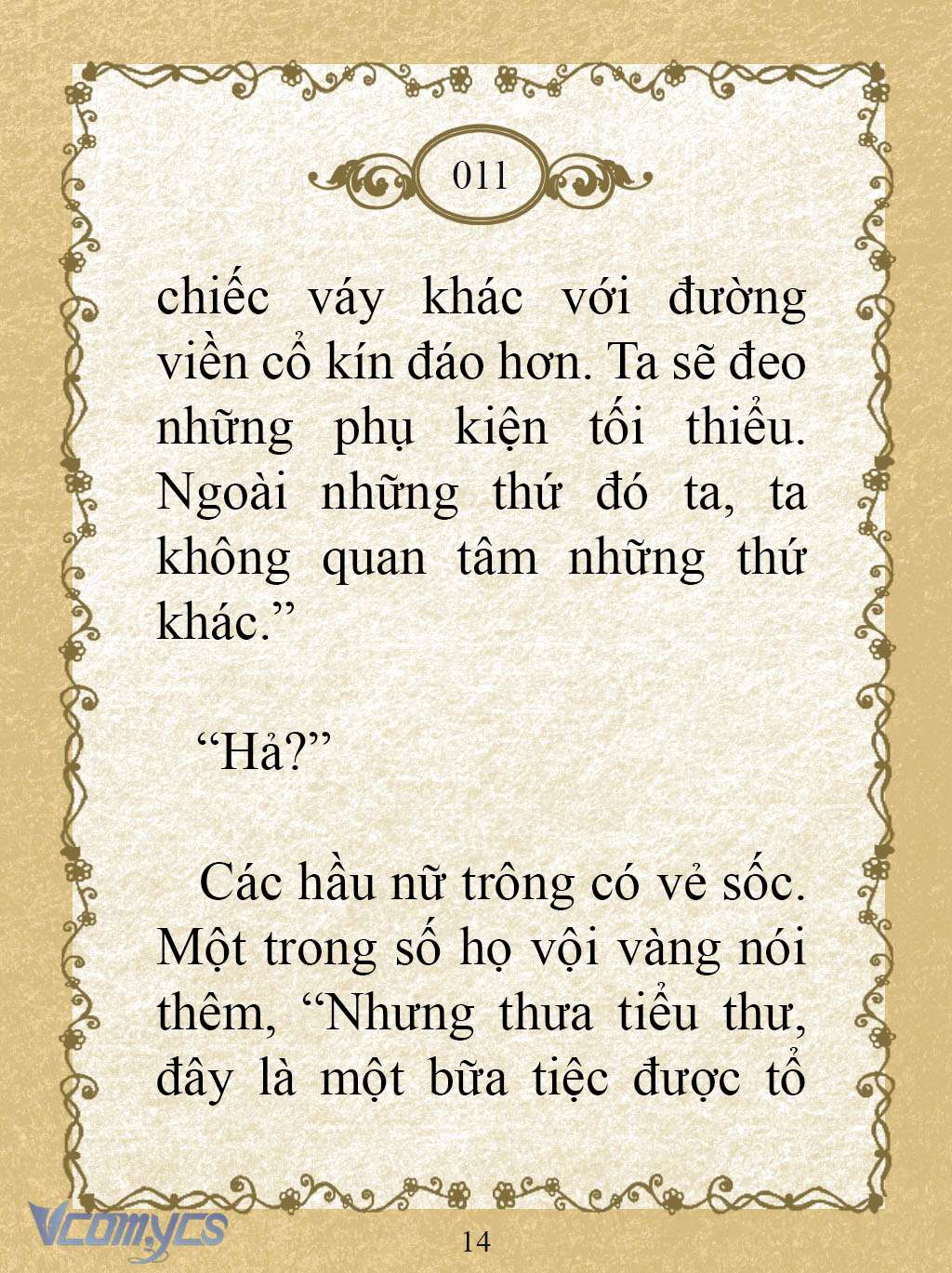 [Novel] Kẻ Phản Diện Được Định Phải Chết Chap 11 - Trang 2
