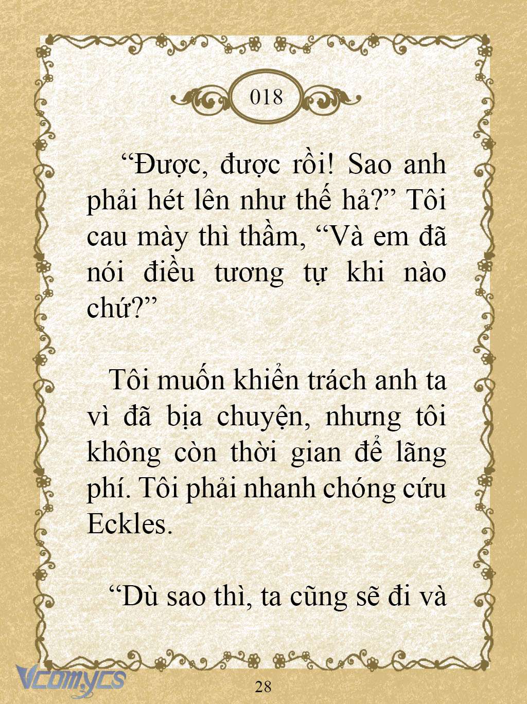 [Novel] Kẻ Phản Diện Được Định Phải Chết Chap 18 - Trang 2
