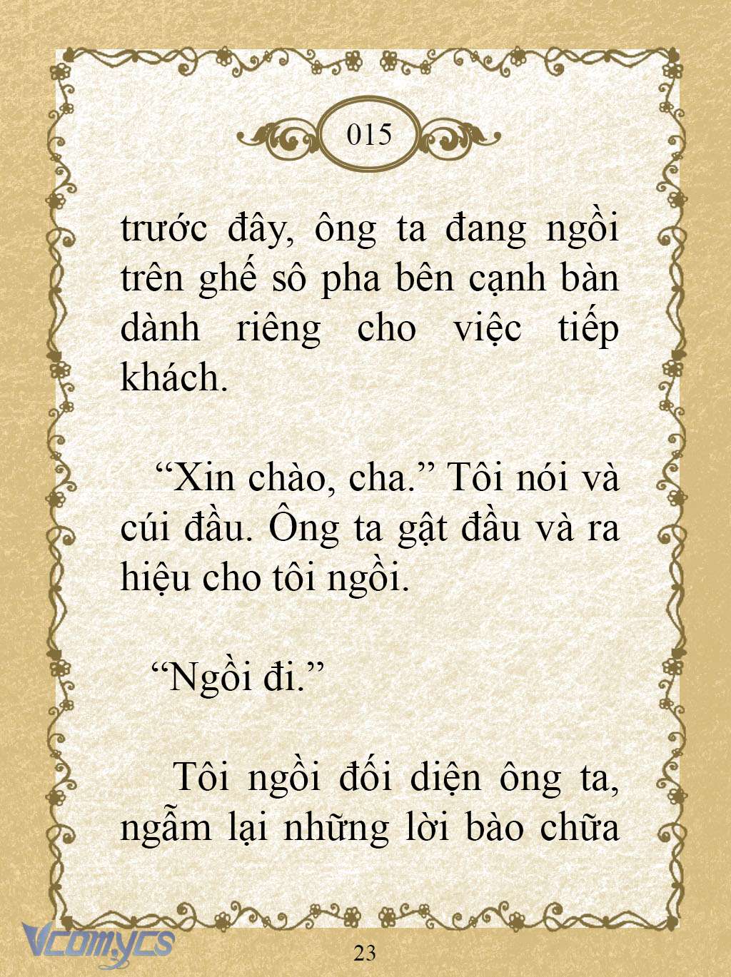 [Novel] Kẻ Phản Diện Được Định Phải Chết Chap 15 - Trang 2